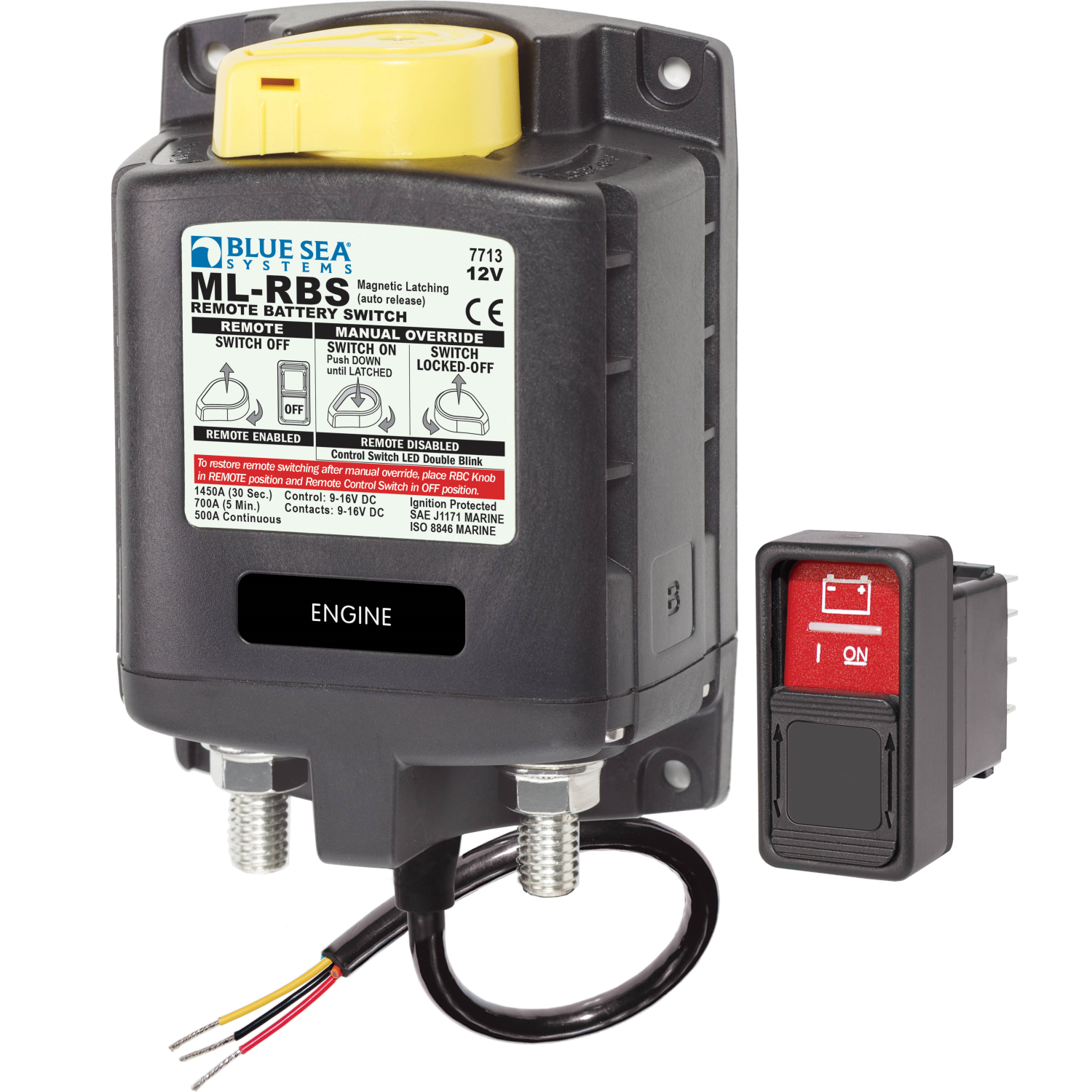 Blue Sea Systems, RBS Remote Battery Switch - Profidurium Shop