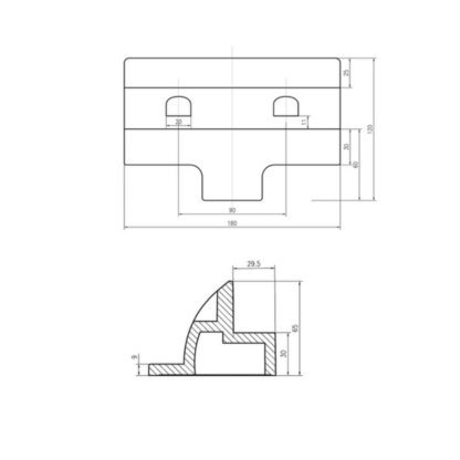 Verbinder für Solarpanel ABS (Set à 2Stk.)