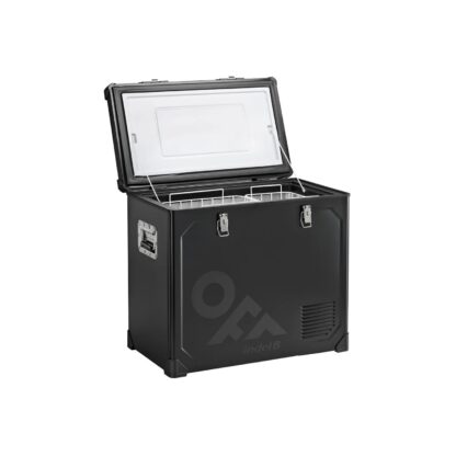 Kompressorkühlbox TB60 Steel, Black-OFF