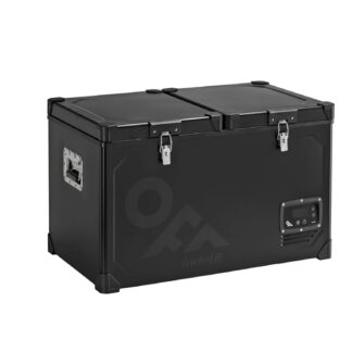 Kompressorkühlbox TB65 DD-Steel, Black-OFF by IndelB