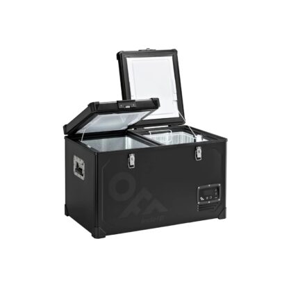 Kompressorkühlbox TB65 DD-Steel, Black-OFF by IndelB