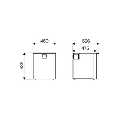 Kompressorkühlschrank-Schublade Drawer 65 OFF by IndelB